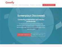 Tablet Screenshot of coverfly.com